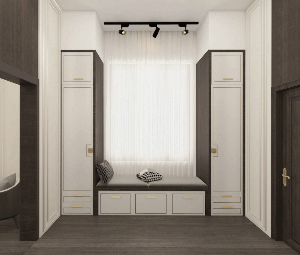 تصميم داخلي لشقة في ابوظبي شركة السلسلة